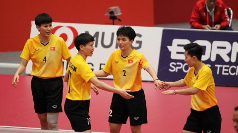 Cầu mây Việt Nam tại ASIAD 2026: nữ toàn thắng vào bán kết, nam chờ trận quyết định