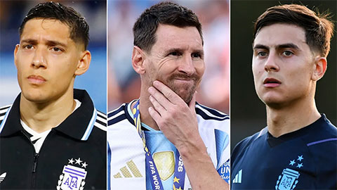 Dybala và Molina vắng mặt trong trận chia tay Messi của Argentina