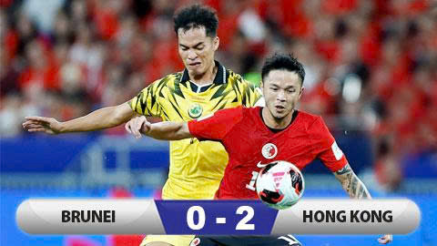 Brunei 0-2 Hong Kong: Thắng nhọc, vé chung kết gặp Campuchia