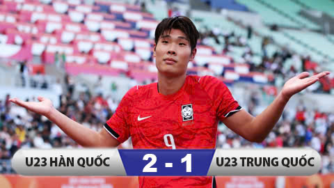 U23 Hàn Quốc ngược dòng hạ U23 Trung Quốc 2-1, giành vé vào chung kết ASIAD 2026