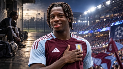 Manzambi từ học viện Freiburg tới Aston Villa: bước nhảy chưa đầy hai năm
